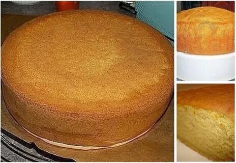 Бисквит на лимонаде в духовке