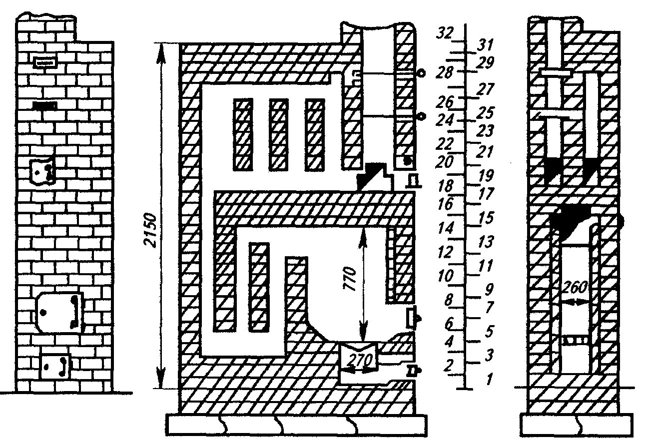 Печь из кирпича для дома схема. Печь груба порядовка. Печь голландка порядовка схема. Печь отопительная дровяная для дома схема. Птоу 2500 порядовка.
