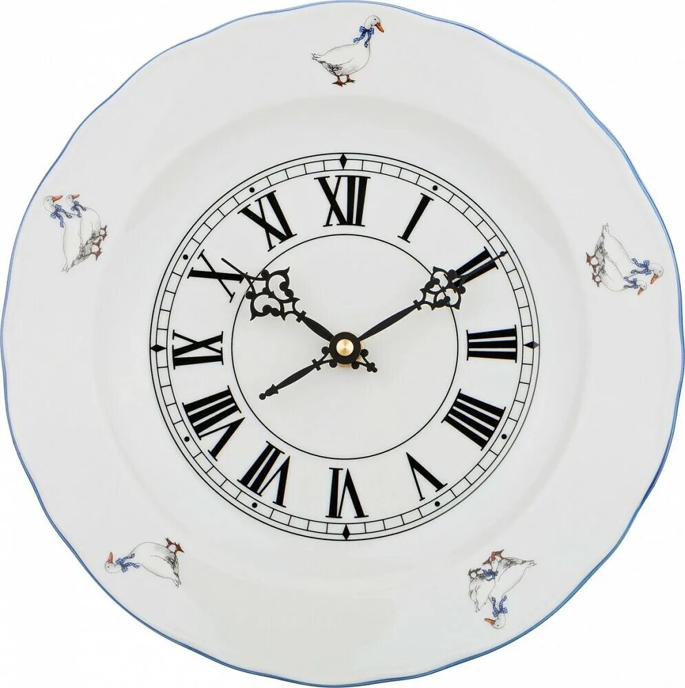 Часы 354-1369 "гуси на белом" 10*10 см. Часа в гусь. Часы 354-1369 "гуси на белом" 10*10 см. Часы с гусями. Часа в гусь.
