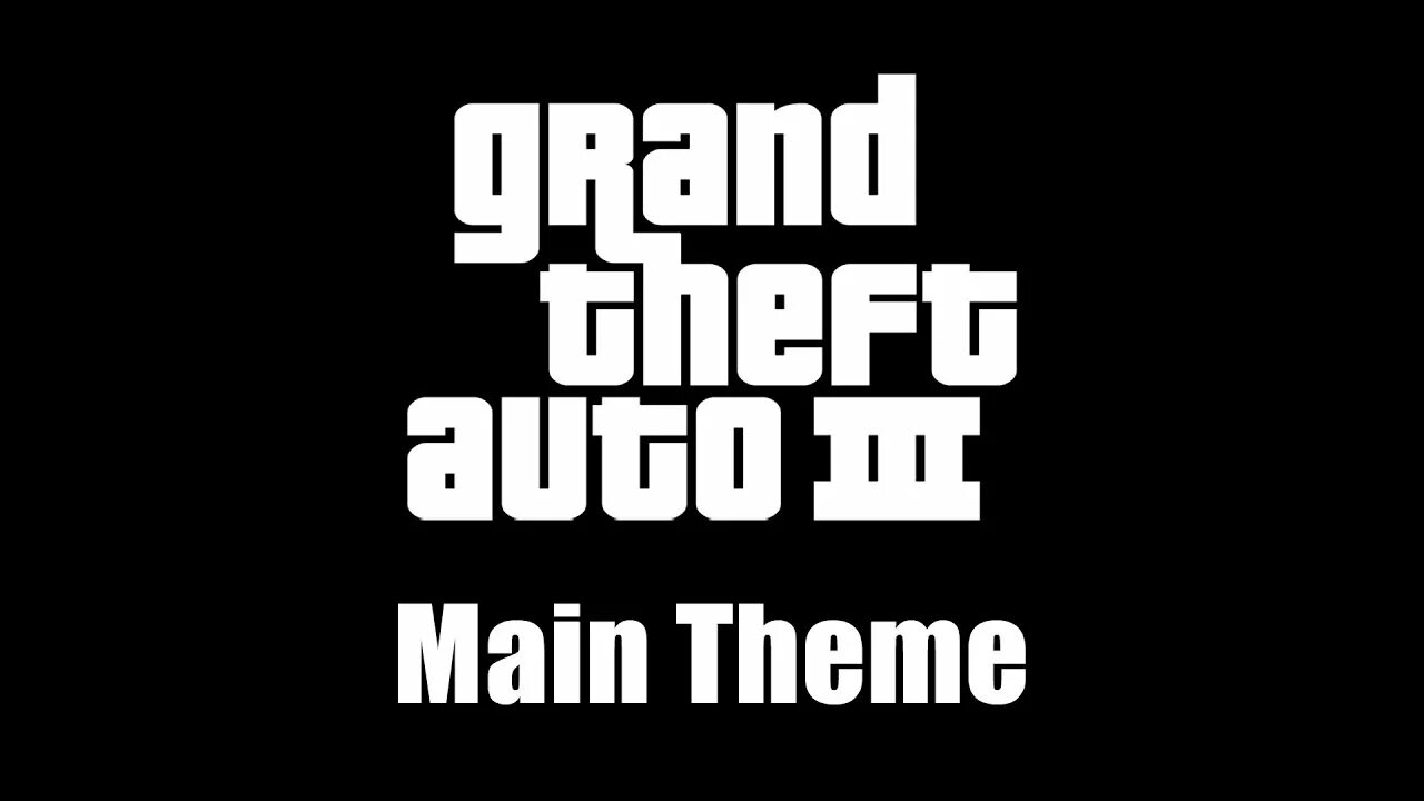 Main theme 3. Gta iii theme. gta 3 main theme. gta 3 ost. grand theft auto iii (2001).
