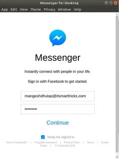 Install messenger