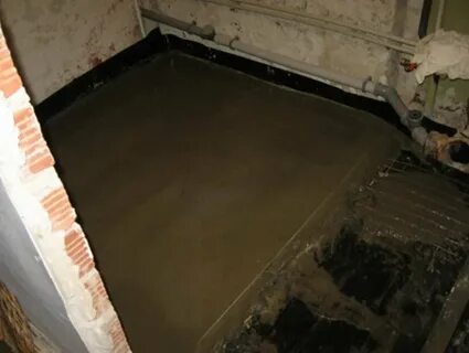 Сделать стяжку пола комнате