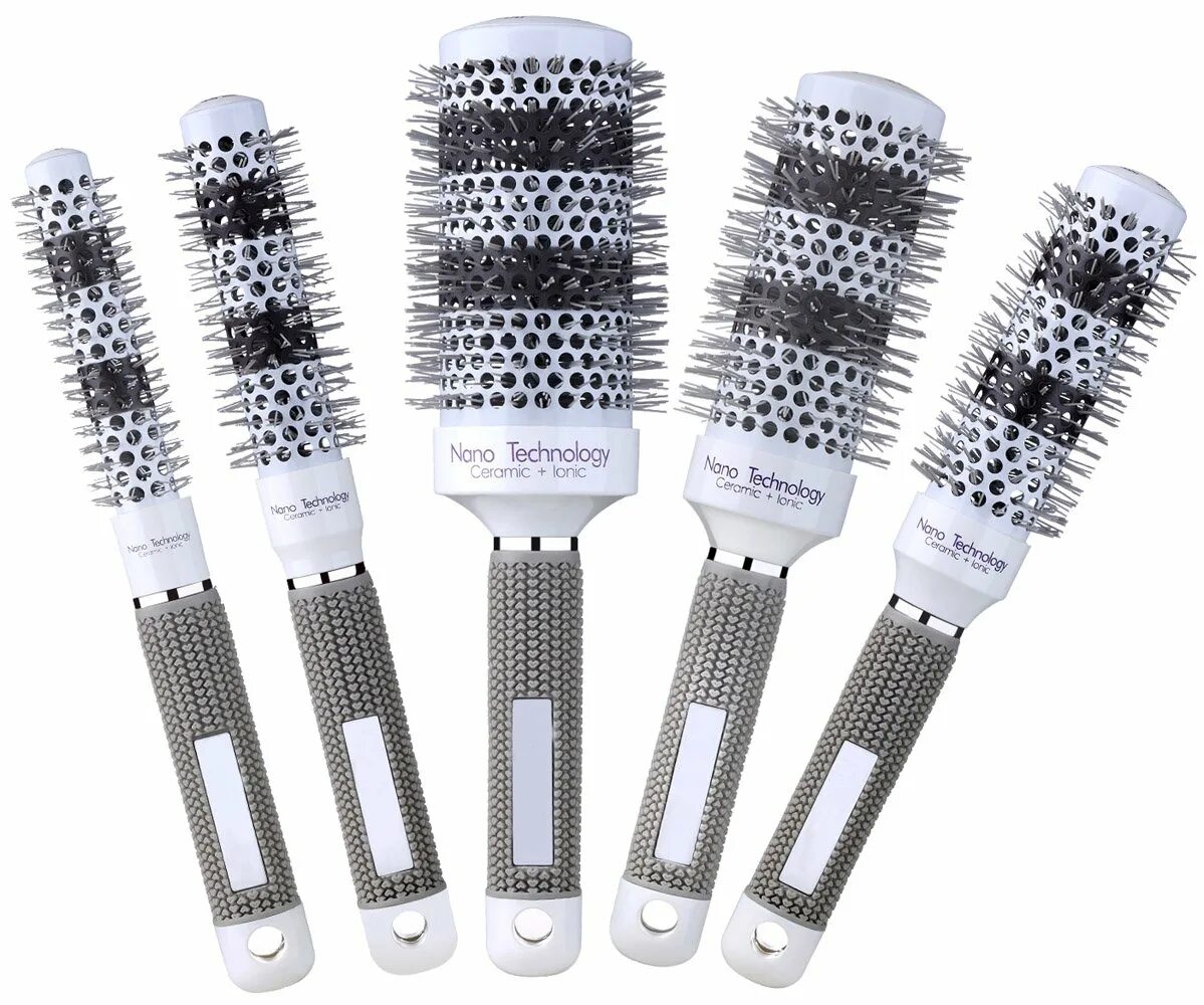 Ceramic brush. Брашинг нано термик керамик. nano technology ceramic ionic. round brush.