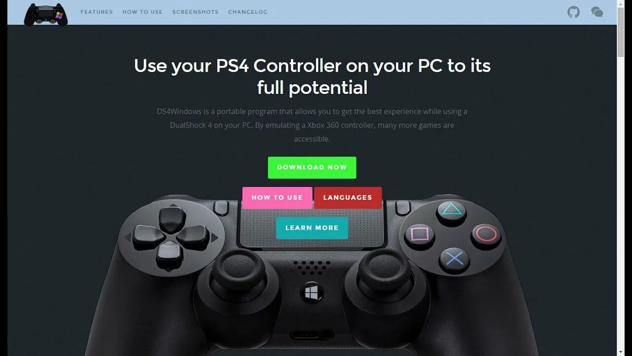 Как подключить геймпад от ps4 к пк - YouTube