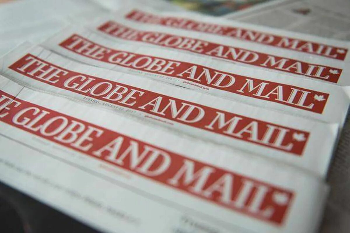 Globe and mail. The globe and mail газета. the globe and mail canada printed.