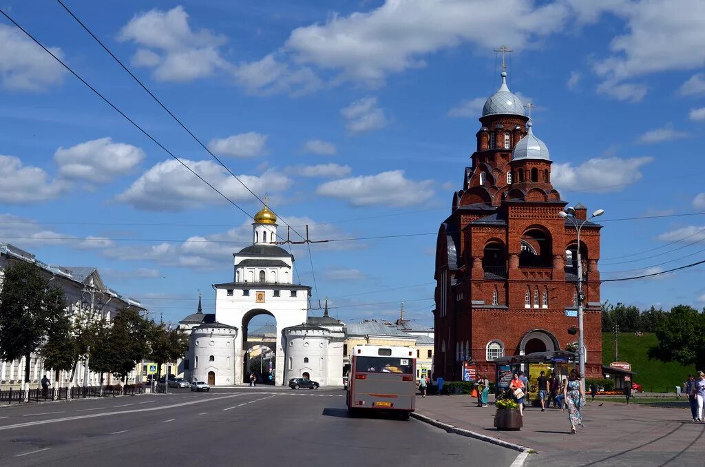 В каком городе находится памятник золотые ворота. Надвратная Церковь золотых ворот Владимира.