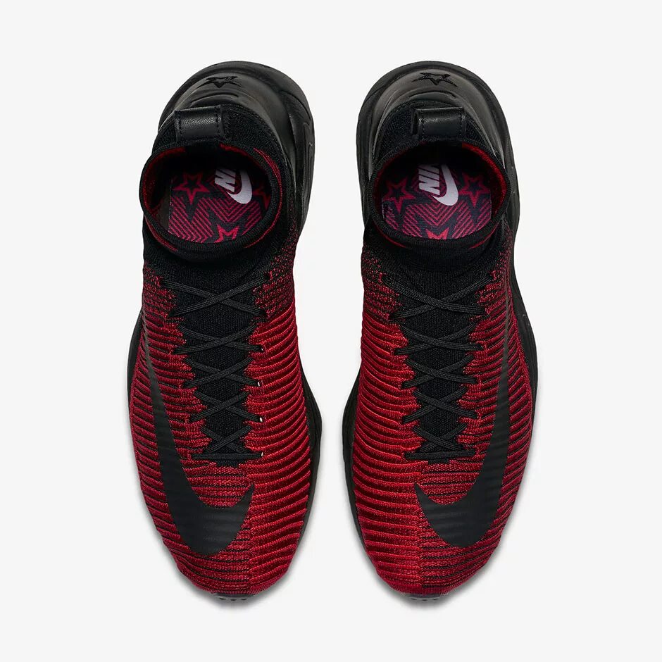 Найк меркуриал аир. Nike Mercurial Flyknit Black/Red.