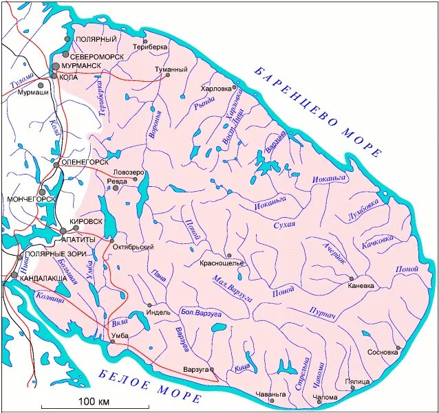 Полярный 17 карта. Кольский полуостров на карте. Реки Кольского полуострова на карте. Карта реки Поной на Кольском полуострове. Мурманск на карте Кольского полуострова.