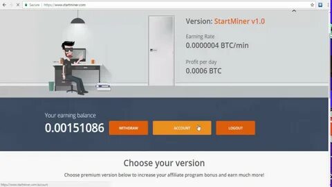 Start mining