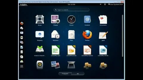 Fedora gnome