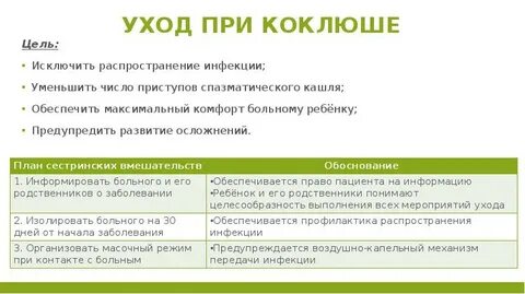 Вебинар бевза с л коклюш у детей