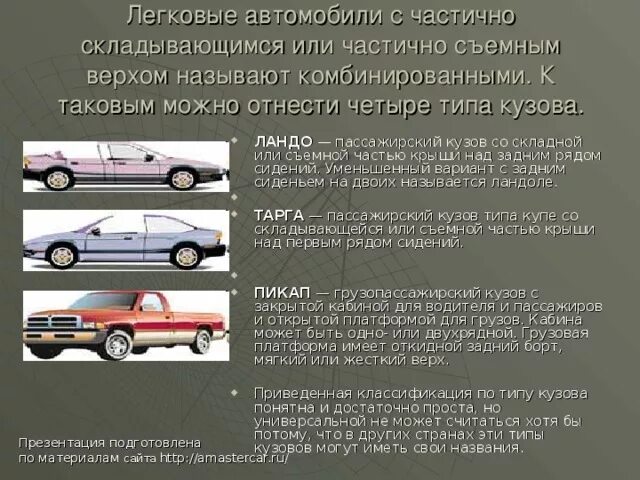Авто имеющее отношение. Классификация автомобилей по типу кузова. типы кузова машин легковых автомобилей. тип кузова автомобиля ландо. тип кузова легкового автомобиля с открывающимся верхом.