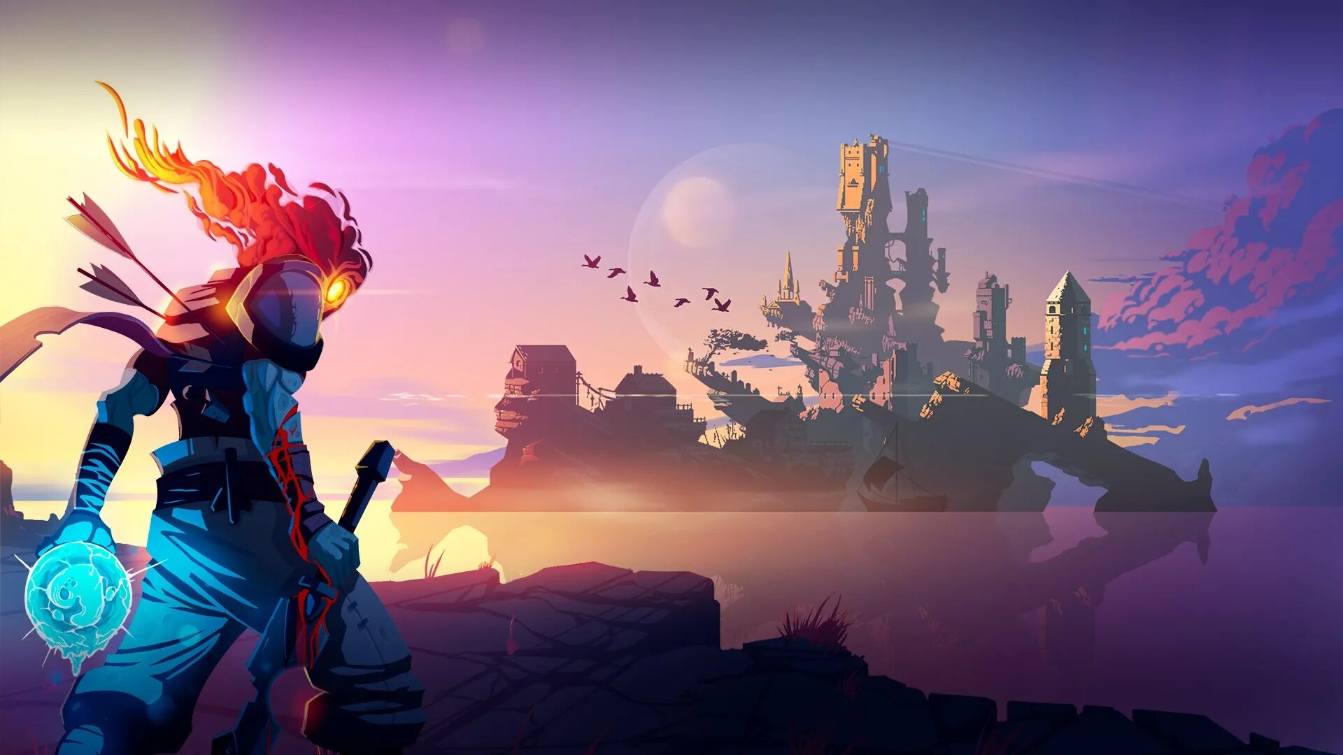 Main cell. Дед целлс. dead cells игра. загрузочный экран dead cells. колосажатель dead cells.