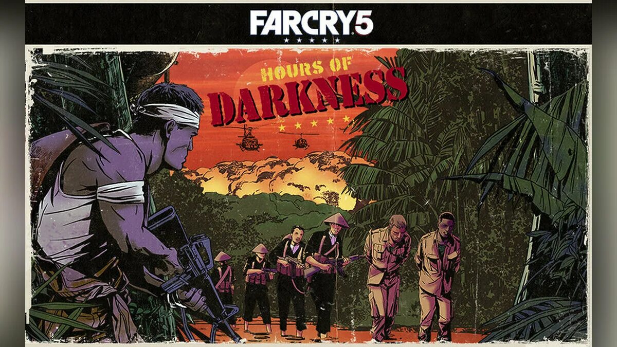 Dark far. Far cry 5 hours of darkness. far cry 5 dlc. far cry 5 темное время. far cry 6 maximas matanzas.