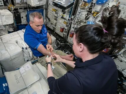 Пребывание космонавтов в космосе
