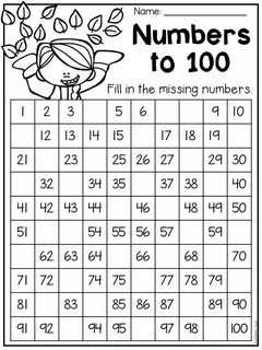 Numbers 1 grade