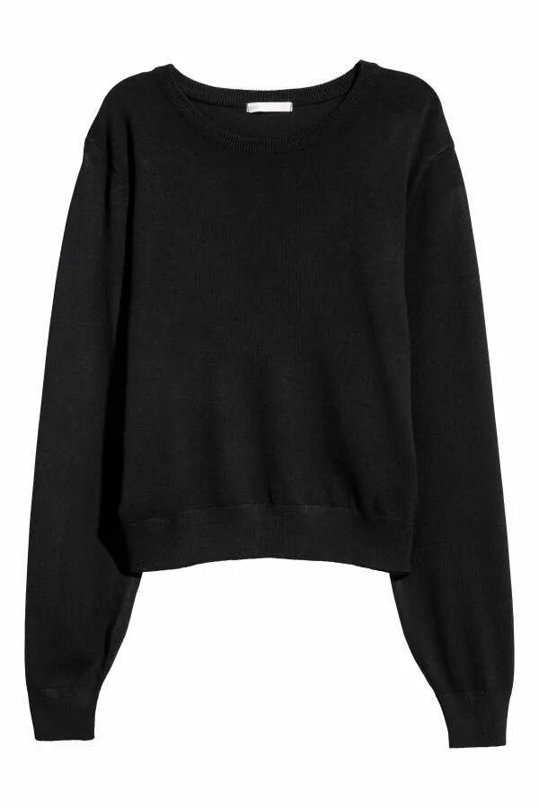 Кофты h. HM Angora Blend свитер черный. Черный свитер HM женские. Базовая черная кофта. Базовый темный свитер.