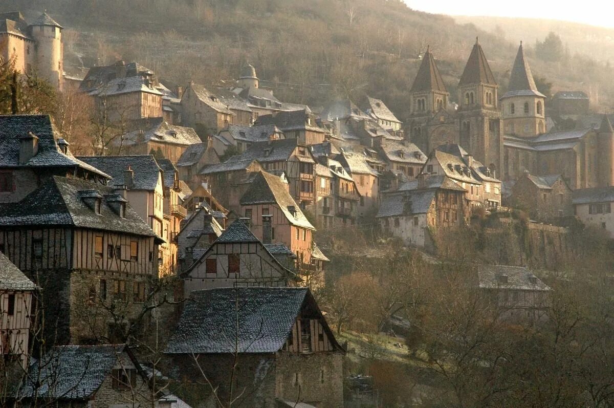 Medieval village. Конк Аверон Франция. France Aesthetics 19 века деревни. Франция средневековье Эстетика. Конк Франция средние века.