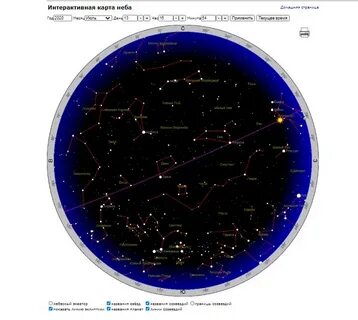Небо карта слов