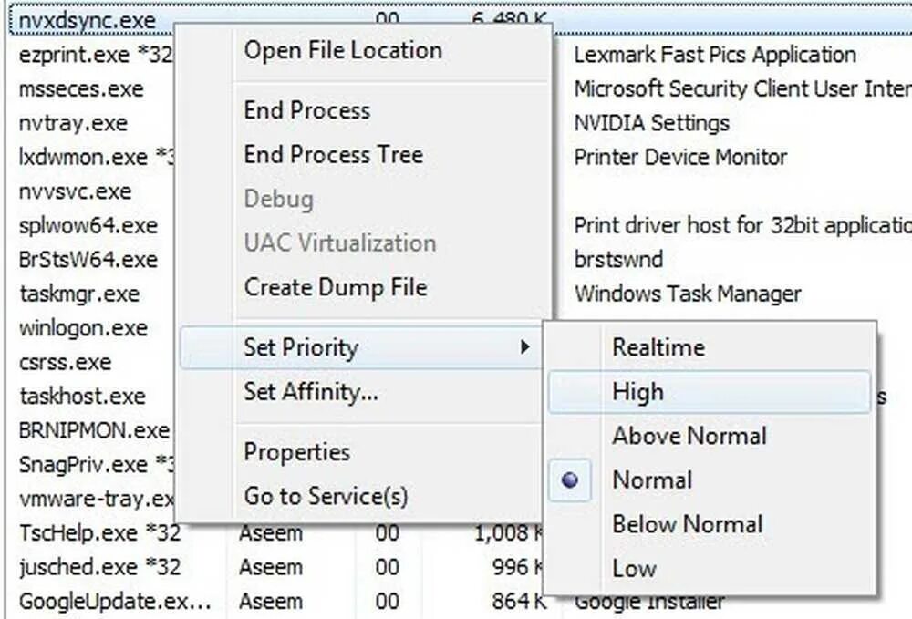 Print driver host for 32bit applications