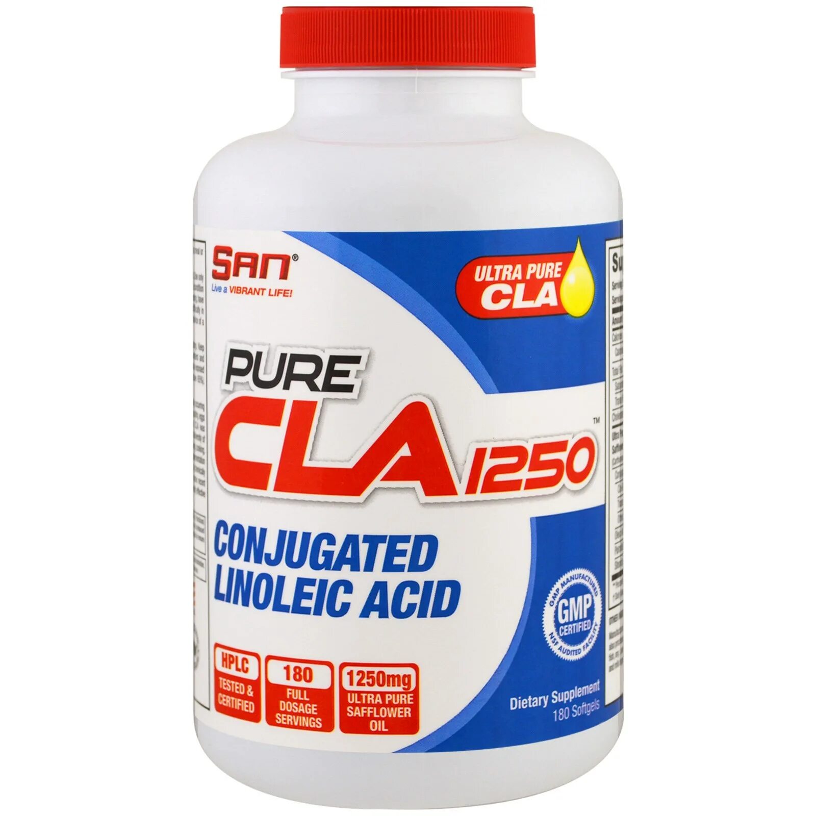 San pure. Pure CLA 1250 (90 гел.капс). CLA конъюгированная линолевая кислота. Nutrition, CLA 1250, 180 Softgels. Конъюгированная линолевая кислота (CLA) капсулы.