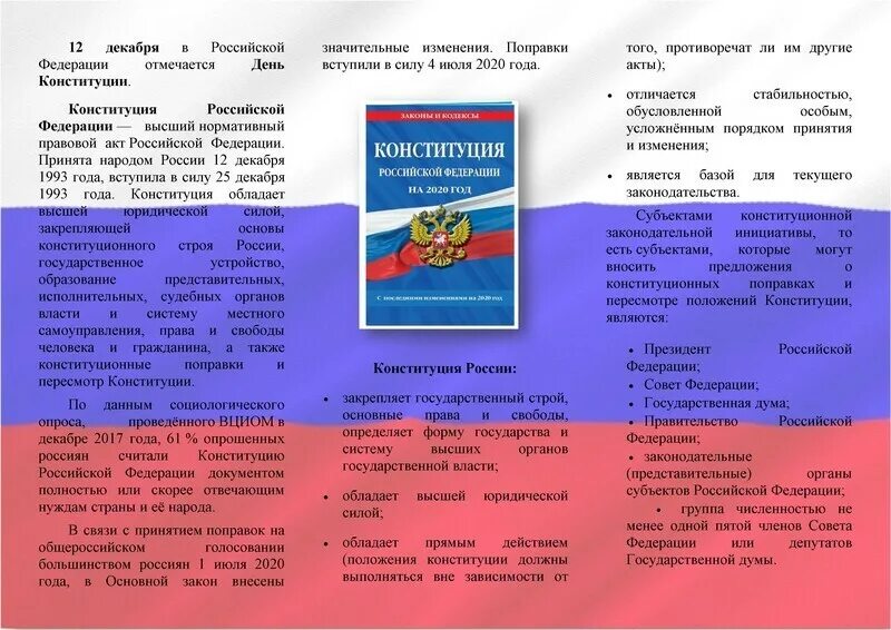 Конституция принимается парламентом страны. 25 декабря 1993 года вступила в силу конституция рф. главный документ страны. основы конституционного строя россии 1993 года. конституционный строй 1993 года.
