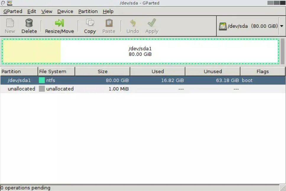 Gparted live cd. Gparted. gparted linux. gparted zfs.