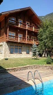 Красная поляна шале с бассейном