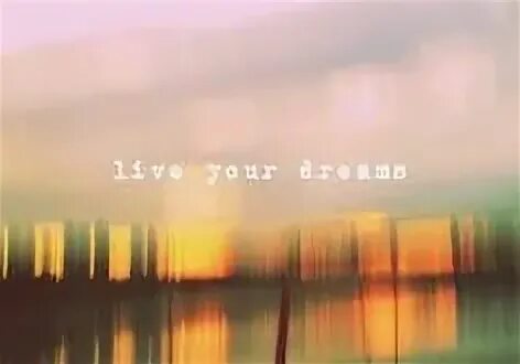 Live for me. Live for me