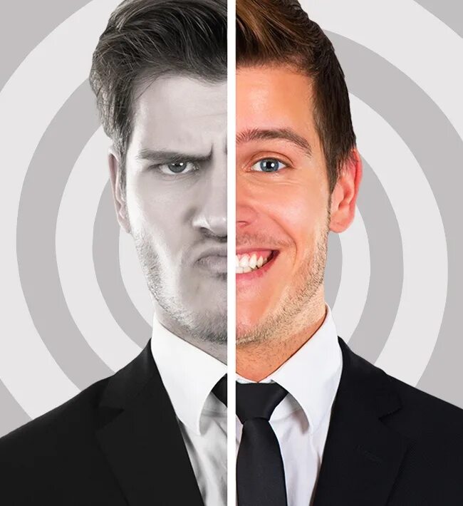 Симметричное лицо. Симметрия лица. Людские маски. Хордовая лицевая асимметрия. Грустное и веселое лицо.