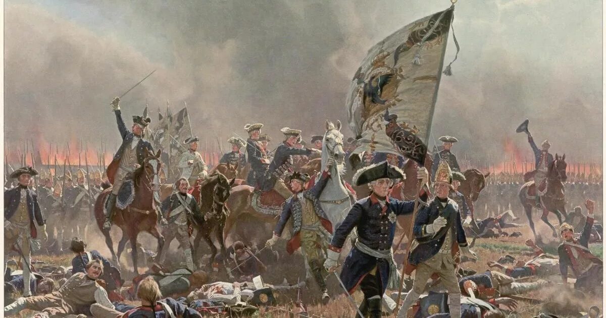 Кунерсдорфское сражение 1759. 1759 Сражение при Кунерсдорфе.