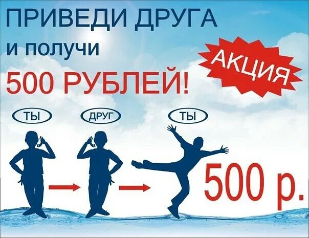 500 рублей за друга. Акция приведи друга. Приведи друга и получи 500 рублей. Приведи друга и получи приз. Акция приведи друга и получи.