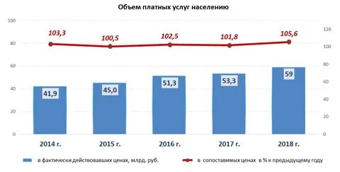 1 услуги объем платных услуг за 2023
