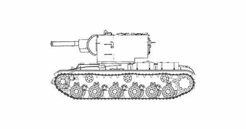 Как нарисовать танк кв 2 легко