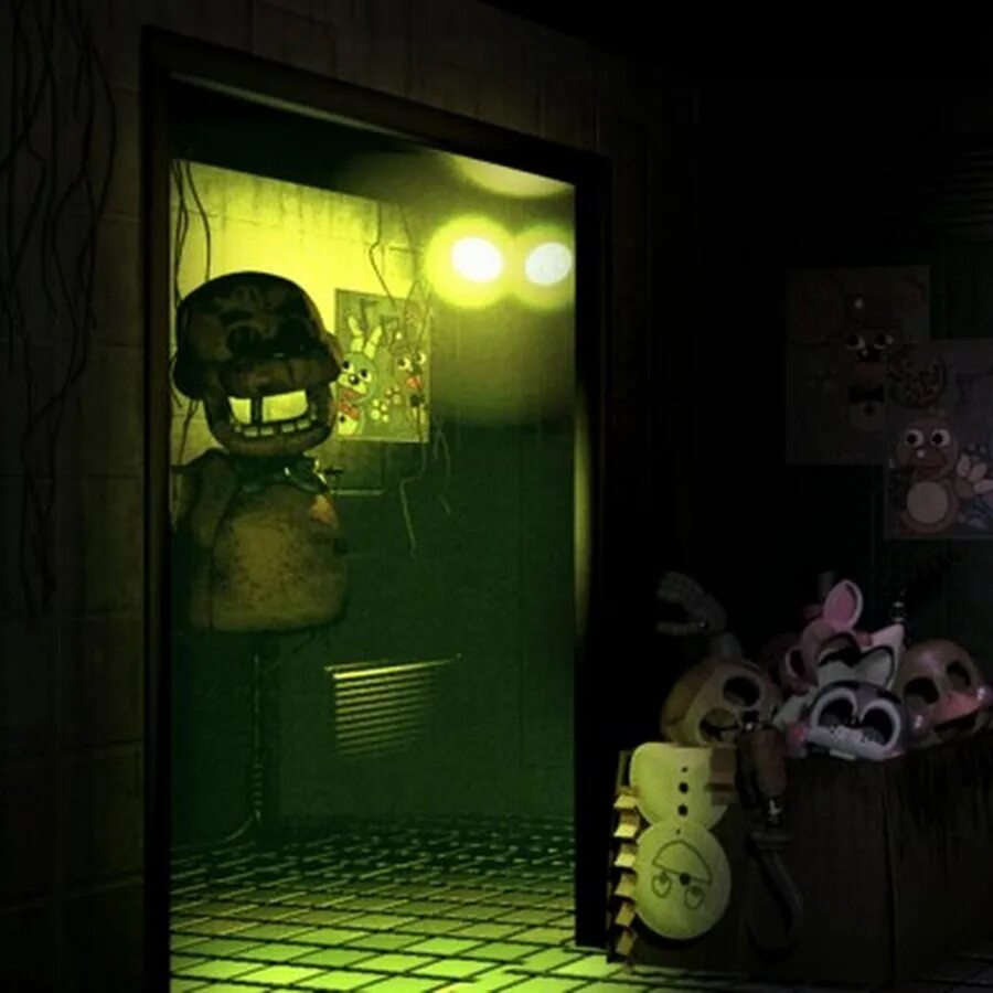 Офис фнаф с 1 дверью. Five nights at freddy's офис. Двери аниматроников. Коридор фнаф 1 без аниматроников. Фнаф 4 кошмарный фредбер в коридоре.