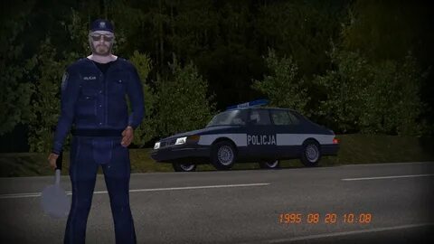 My car by the police