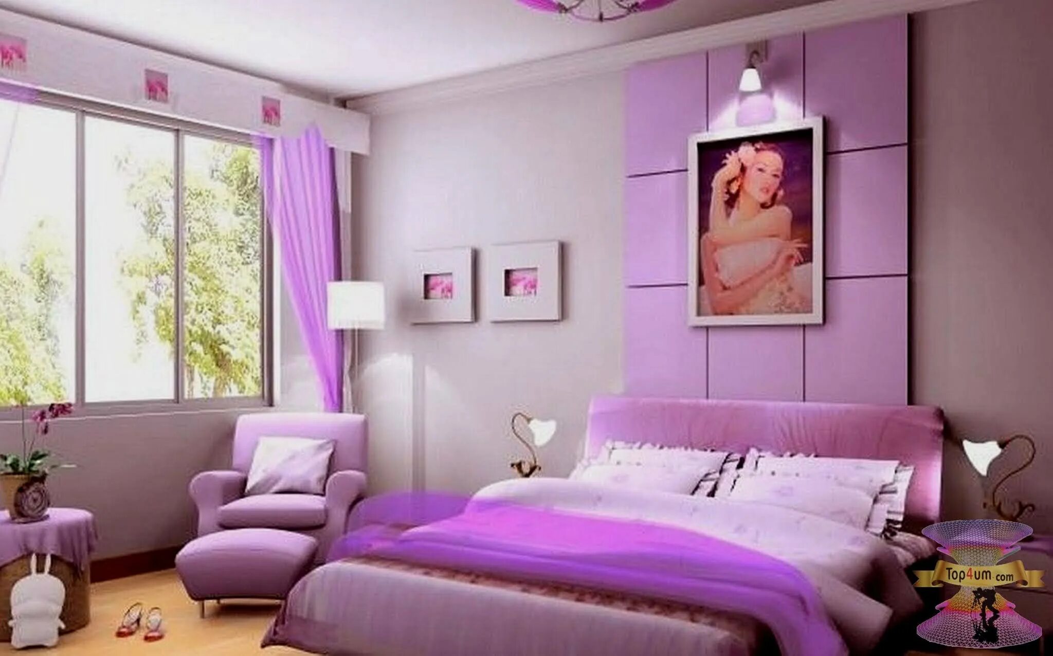Нежно фиолетово розовый. Спальня в розовом цвете. Спальня в фиолетовых тонах. Фиолетовая комната. Спальня в сиреневых тонах.
