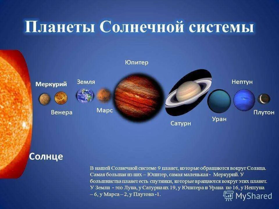 Масса планет меньше земли