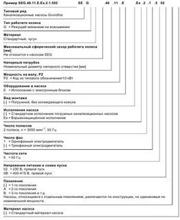 Маркировка насоса для системы отопления