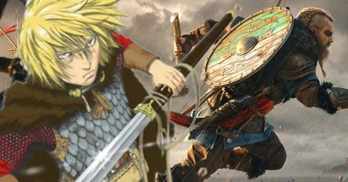 Assassin valhalla сага. Винланд сага и вальгала. сага о винланде и ассасин. сага о винланде вальхалла. сага о винланд кроссовер.