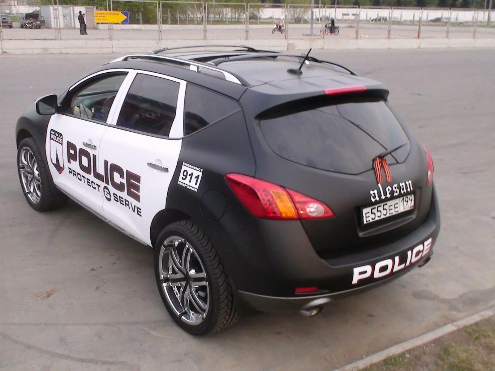 Newauto. Ниссан Мурано полиция. Nissan Murano Police.