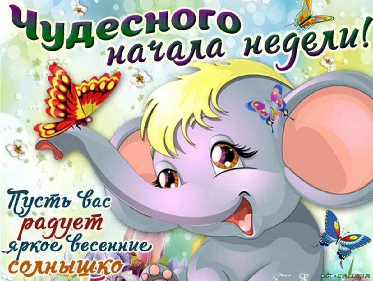 Открытки с добрым утром начало недели. Веселые поздравления с понедельником. Открытки с пожеланием хорошей недели. Открытки с понедельником. Поздравление с хорошим днем в картинках.