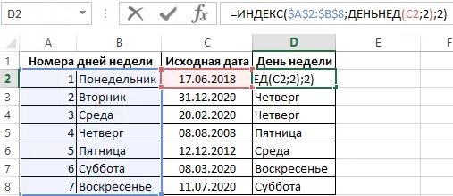 Получить номер недели. Название дня недели в excel. Формула день недели в экселе. Наименование дня недели в excel. День недели по дате в excel формула.