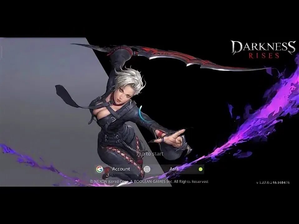 Darkness rose