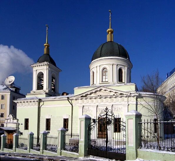 Церковь николая чудотворца центральная ул 4 фото Москва Пыжи Церковь Николая Чудотворца Колокольня Фотография
