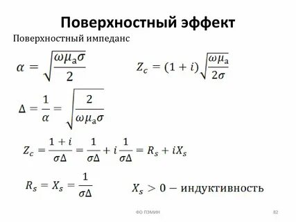 Поверхность эффекта