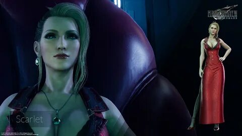 Final Fantasy VII Remake Scarlet Wallpaper - Cat with Monocle.