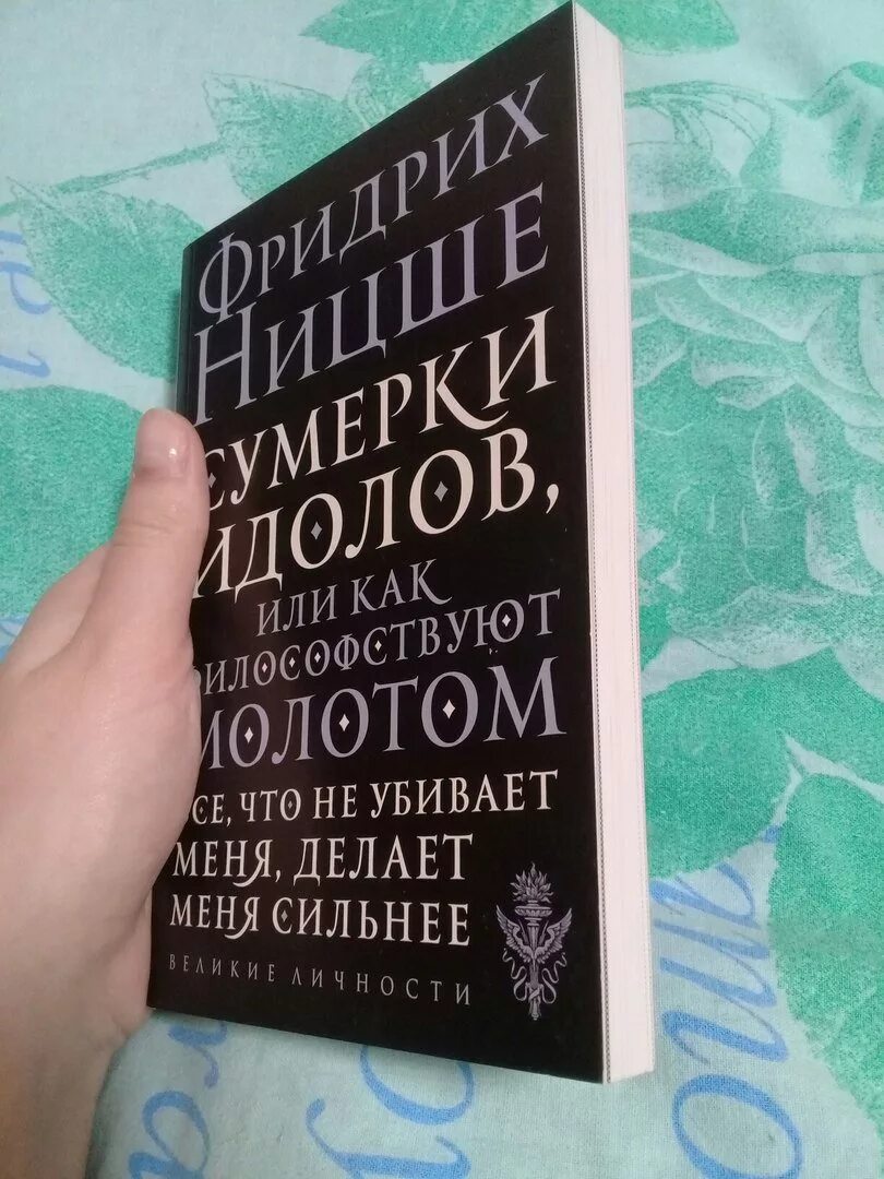 Ницше сумерки идолов. Сумерки идолов, или как философствуют молотом.