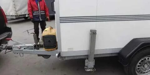 Как перевезти холодильник в прицепе