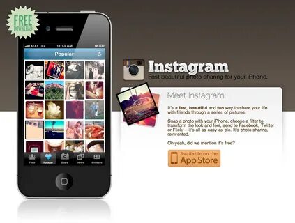Instagram приложение